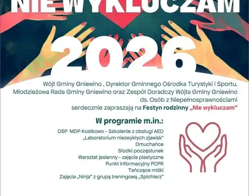 Gniewino: piknik integracyjny dla wszystkich – 26 września w hali widowiskowo-sportowej