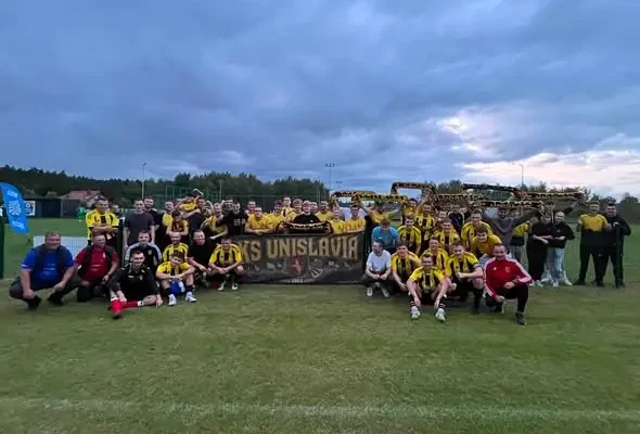 Unislavia Unisław rozbiła Wisłę Pędzewo 8:1 w zaległym meczu B-klasy