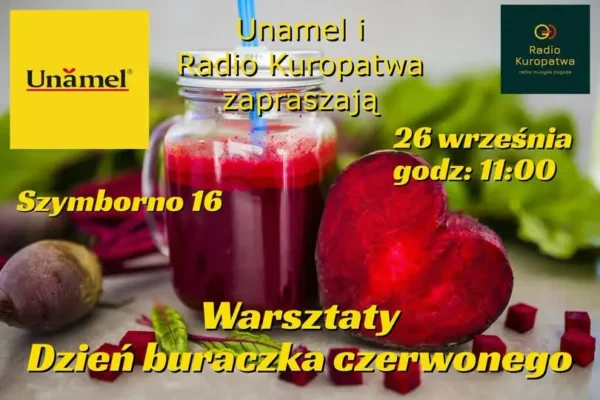 Dzień Buraczka Czerwonego w Szymbornie – rodzinne warsztaty kulinarne