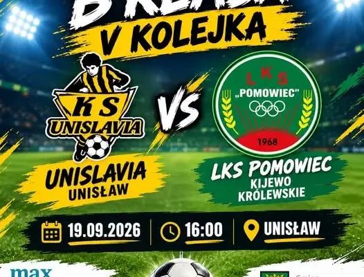 Unisławia kontra Pomowiec – dziś mecz z historią w tle