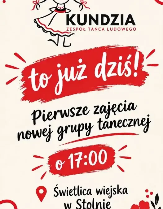 Rusza nowa grupa Zespołu Tańca Ludowego „Kundzia” w Stolnie