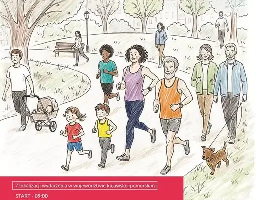 Kujawsko-Pomorski Bieg dla Dzieciństwa bez Przemocy 2026 – 24 października w siedmiu lokalizacjach parkrun