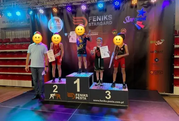 Kacper Piotrowski z klasy 3a zdobył brąz na Mistrzostwach Polski Szkół Podstawowych w zapasach