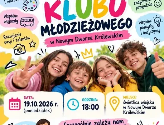 Nowy Dwór Królewski: spotkanie w sprawie utworzenia Klubu Młodzieżowego