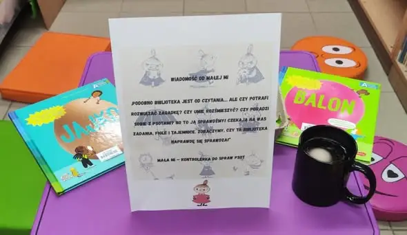 Noc Bibliotek w Kokocku: Mała Mi sprawdziła, co potrafi biblioteka