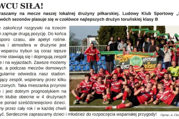 LKS Pomowiec Kijewo Królewskie w czołówce toruńskiej klasy B – mecz już dziś o 11:00