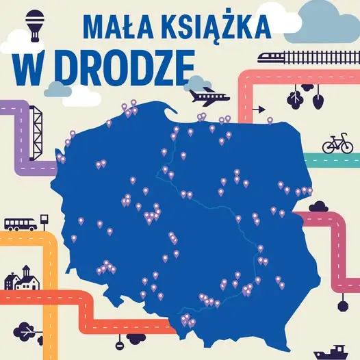 „Mała książka w drodze” – 100 warsztatów czytelniczych w całej Polsce