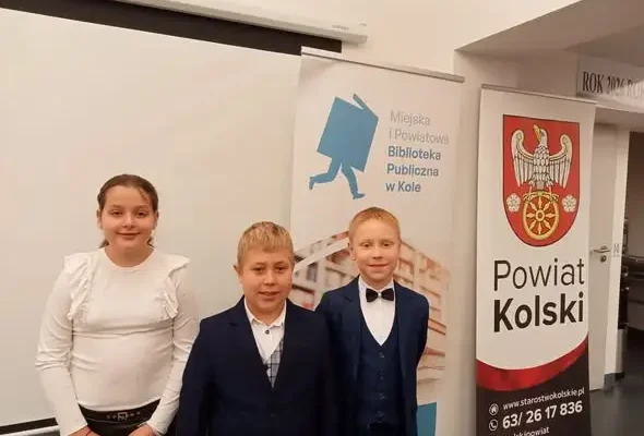 Wiktor Radwański wicemistrzem pięknego czytania powiatu kolskiego