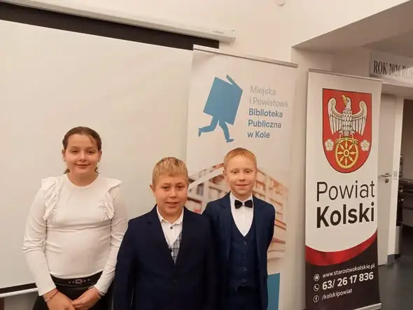 Wiktor Radwański wicemistrzem pięknego czytania powiatu kolskiego