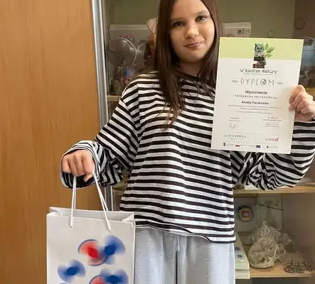 Amelia Paczkowska z „Jedynki” wyróżniona w konkursie „W Kadrze Natury”