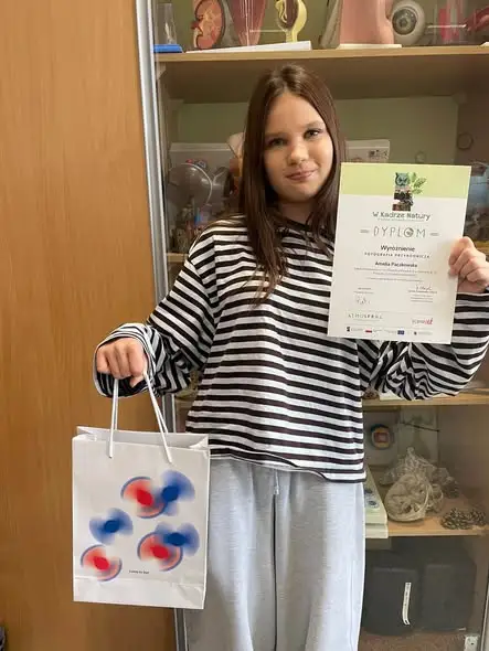 Amelia Paczkowska z „Jedynki” wyróżniona w konkursie „W Kadrze Natury”