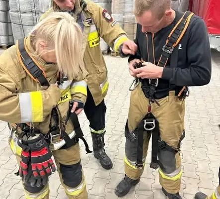 Druhowie z Kijewa Królewskiego szkolili się z ratownictwa wysokościowego