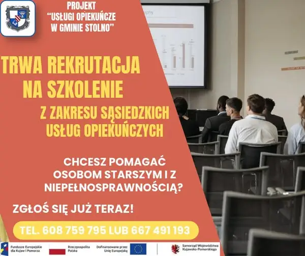 Gmina Stolno szkoli sąsiedzkich opiekunów – trwa nabór
