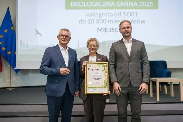 Gmina Stolno z drugim miejscem w rankingu „Ekologiczna Gmina”