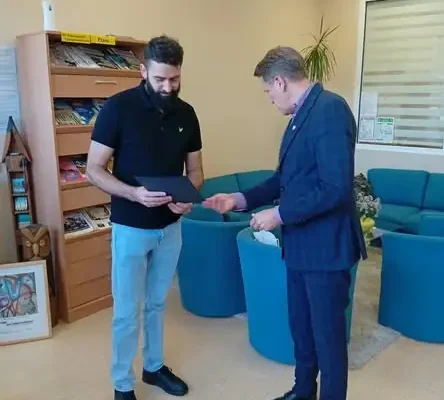 Daniel Szok z Lipienka laureatem „Diamentu” – gmina Lisewo doceniła rzemieślnika